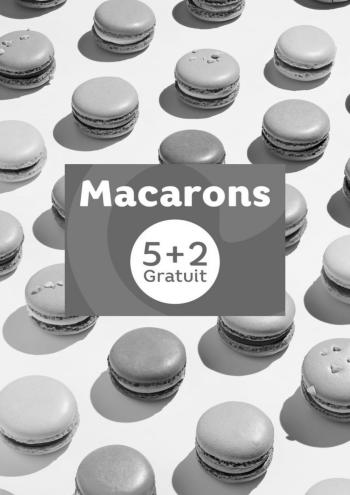 Macarons 5+2 gratuit