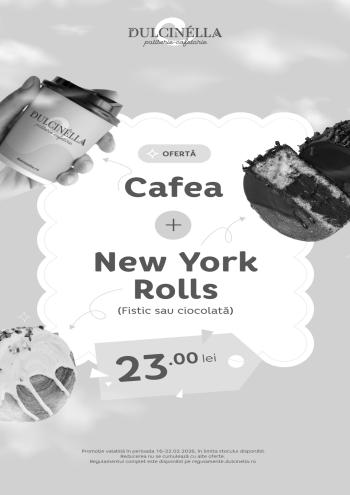 Combo New York Rolls + Cafea
