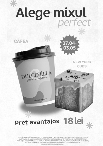 Combo Cafea+ NY Cub